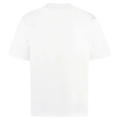 Palm Angels Cotton T-shirt met ronde hals-Heren Shirts