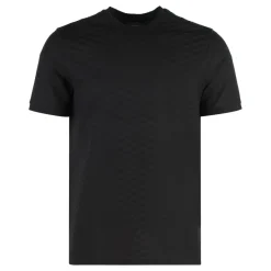 Emporio Armani Cotton T-shirt met ronde hals-Heren Shirts