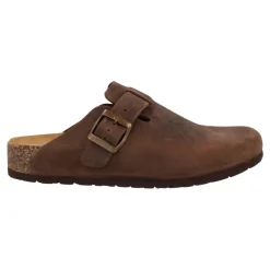 BioNatura Crazy Horse Vegas Imb Koffie-Heren Instappers & Slip Ons