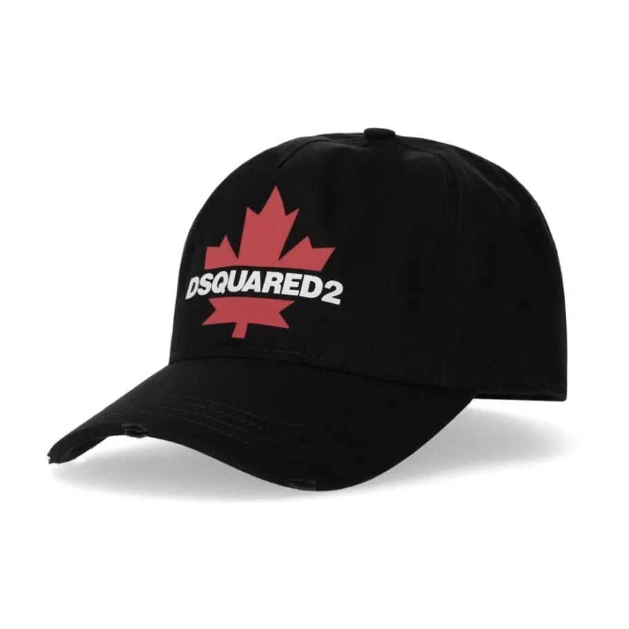 Dsquared2 D2 Leaf Baseball Cap-Heren Petten