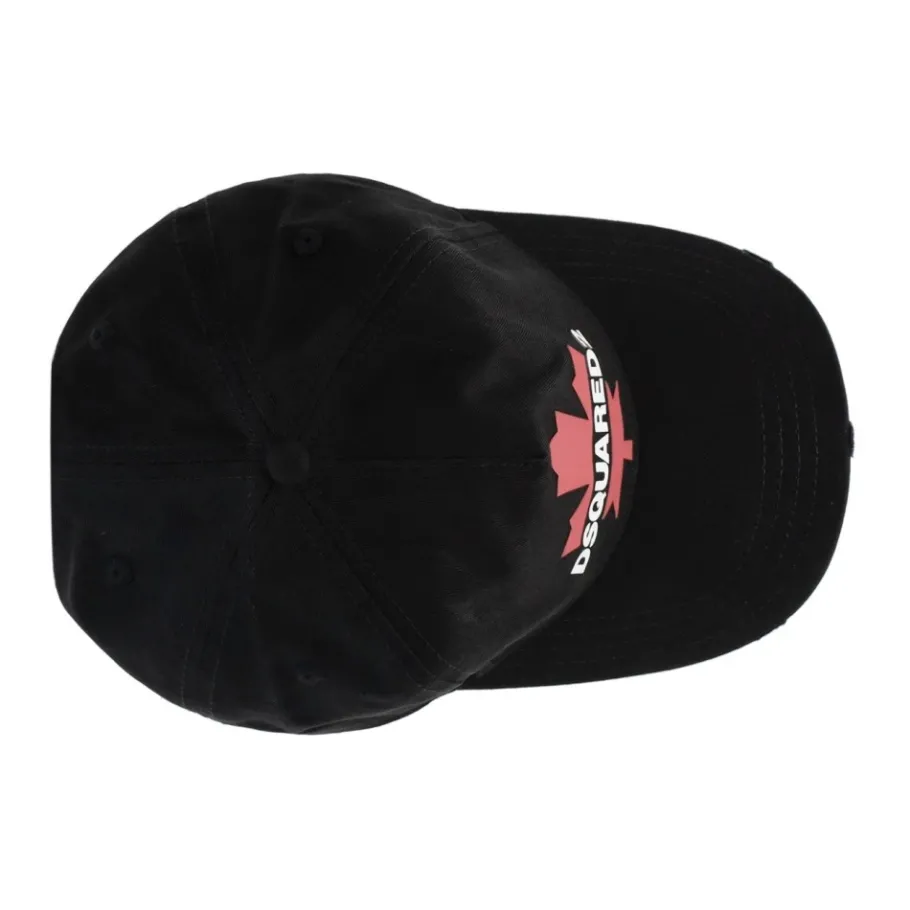 Dsquared2 D2 Leaf Baseball Cap-Heren Petten