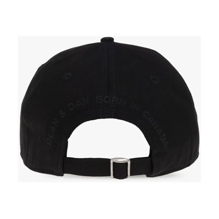 Dsquared2 D2 Patch Baseball Cap-Heren Petten