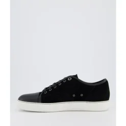 Lanvin DBB1 Leren en Suède Sneakers-Heren Sneakers