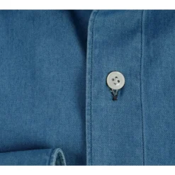 Finamore Denim Gaeta Overhemd-Heren Overhemden