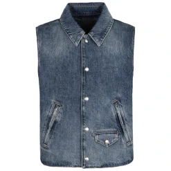 Givenchy Denim Katoenen Vest-Heren Jassen
