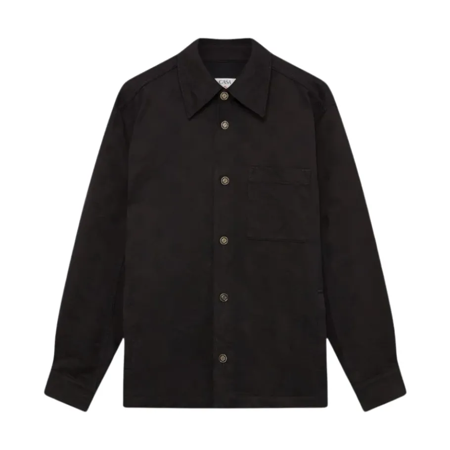 Casablanca Denim Monogram Shacket-Heren Jassen