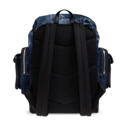 Dsquared2 Denim rugzak met logo-Heren Rugzakken
