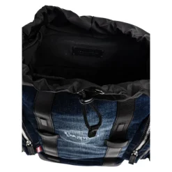 Dsquared2 Denim rugzak met logo-Heren Rugzakken