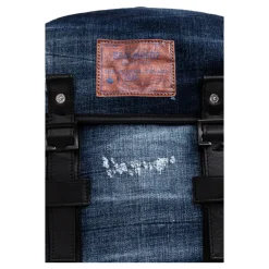 Dsquared2 Denim rugzak met logo-Heren Rugzakken