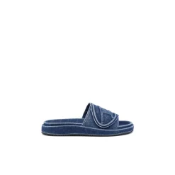 Diesel Denim Slides-Heren Slippers