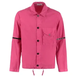 Stone Island Detachable-Sleeves Overshirt-Heren Jassen