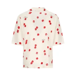 Amiri Dobbelsteen Bowling Shirt-Heren Overhemden