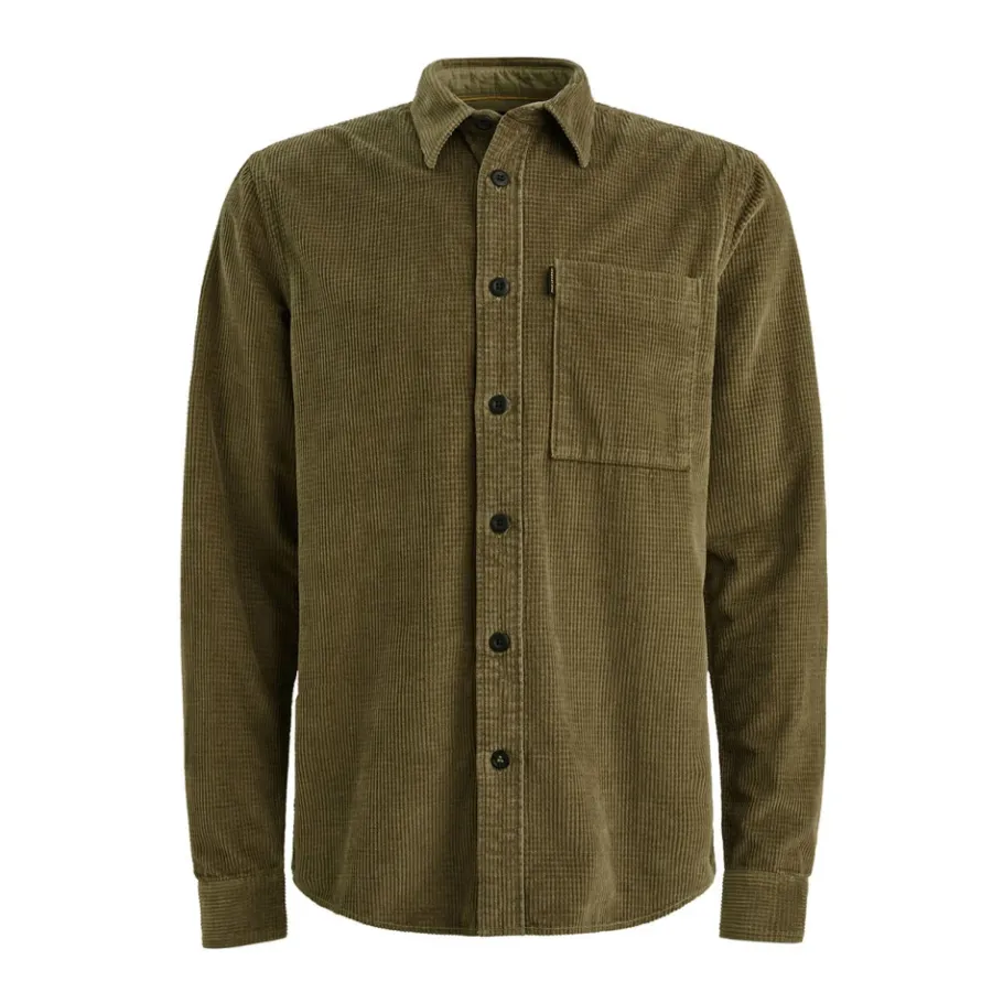 PME Legend Dobby Cord Long Sleeve Shirt-Heren Overhemden
