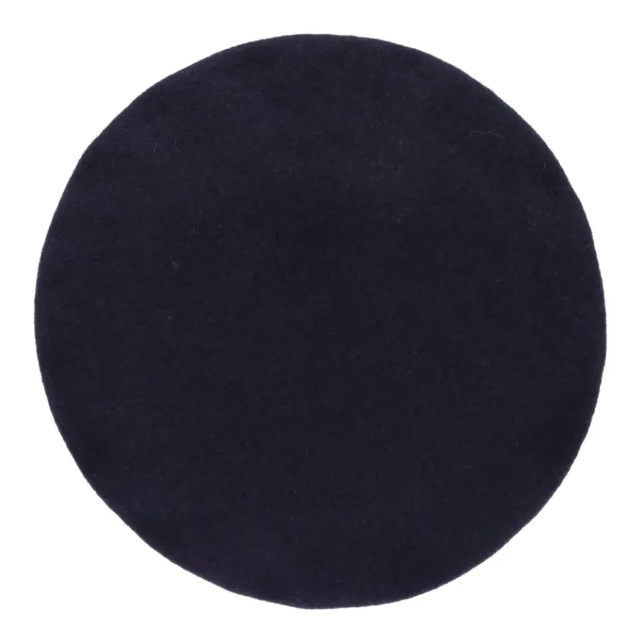 Kangol Donkere Wolle Platte Pet Hoed-Heren Hoeden