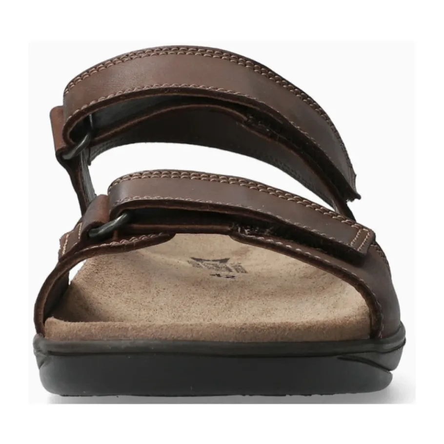 Mephisto Donkere Leren Herensandaal-Heren Sandalen