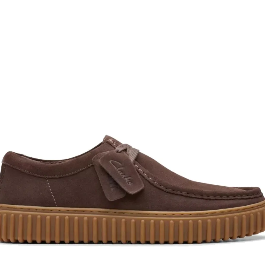 Clarks Donkere Vrijetijdssneakers-Heren Nette Schoenen