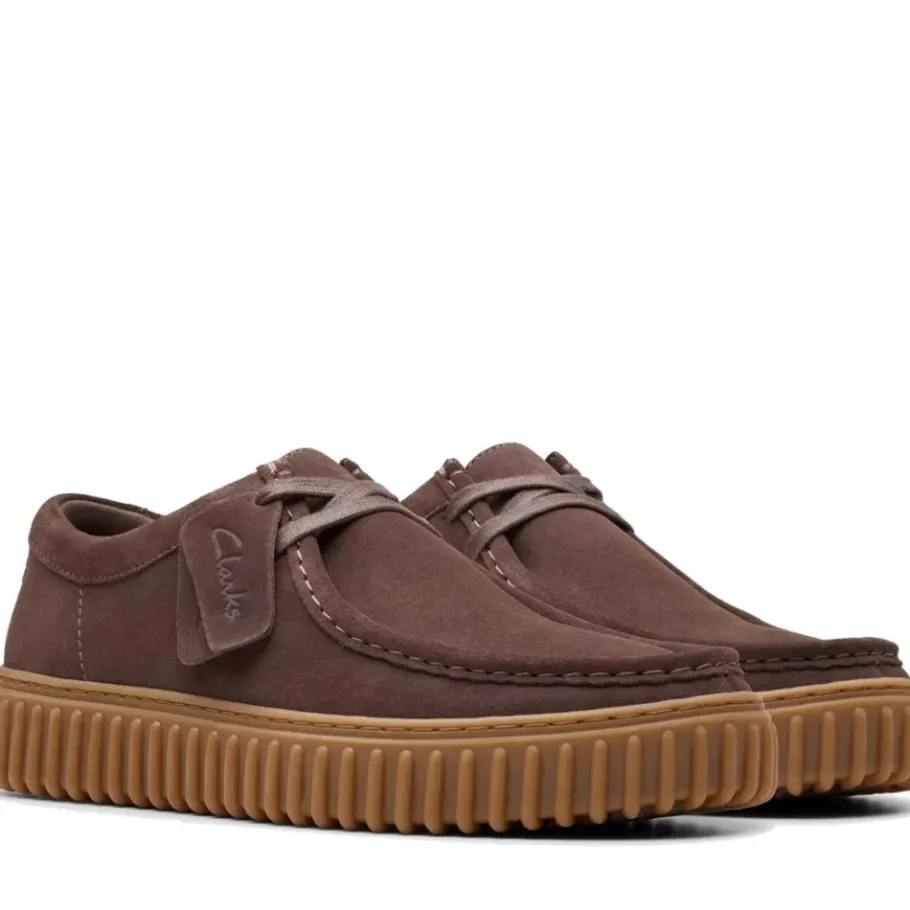 Clarks Donkere Vrijetijdssneakers-Heren Nette Schoenen