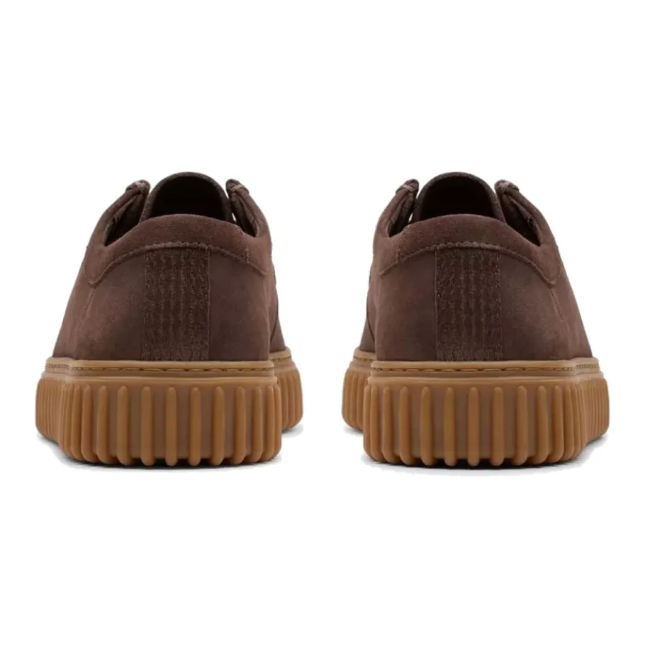 Clarks Donkere Vrijetijdssneakers-Heren Nette Schoenen