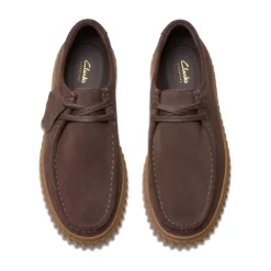 Clarks Donkere Vrijetijdssneakers-Heren Nette Schoenen