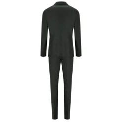 Manuel Ritz Donker Wollen Pak Slim Fit-Heren Kostuums