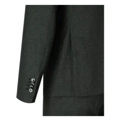 Manuel Ritz Donker Wollen Pak Slim Fit-Heren Kostuums