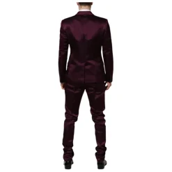 Dolce & Gabbana Donker Zijden 3-Delig Pak-Heren Kostuums