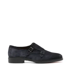 Santoni Double Buckle Loafer-Heren Instappers & Slip Ons|Nette Schoenen