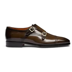 Santoni Double Monk Strap Schoen-Heren Instappers & Slip Ons|Nette Schoenen