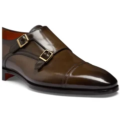 Santoni Double Monk Strap Schoen-Heren Instappers & Slip Ons|Nette Schoenen