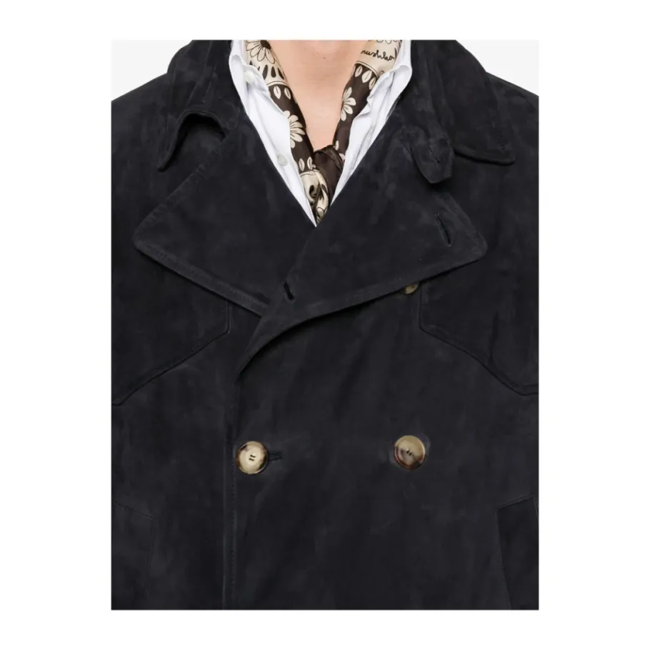 Brunello Cucinelli Double-breasted jas-Heren Jassen