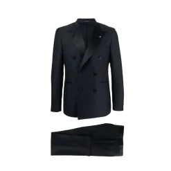 Tagliatore Double-Breasted Smoking Jacket-Heren Kostuums