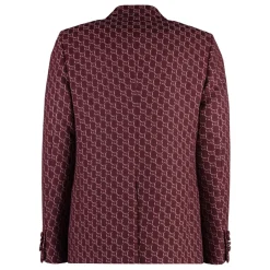 Gucci Double-breasted wollen jas-Heren Jassen