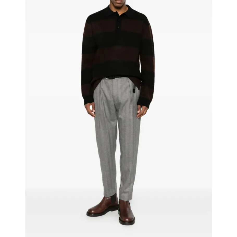 White Sand Drawstring Broek-Heren Broeken