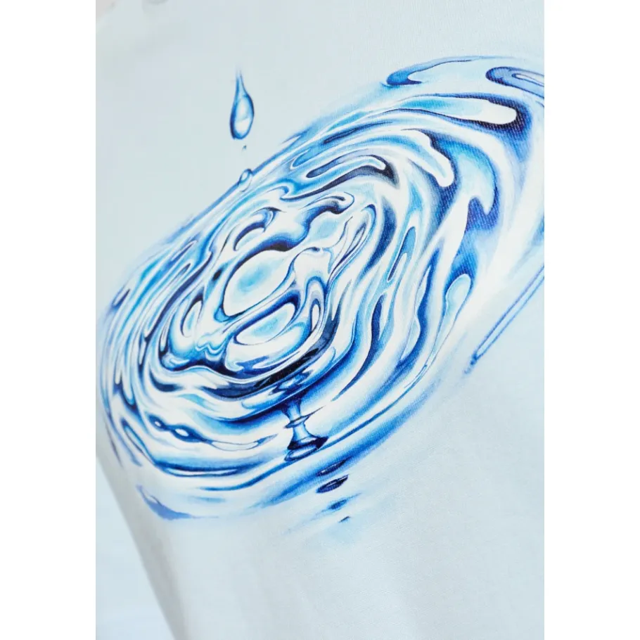 Casablanca Drip Logo T-shirt met korte mouwen-Heren Shirts