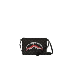 SPRAYGROUND Dripping Sharks In Paris Crossover Clutch-Heren Tassen