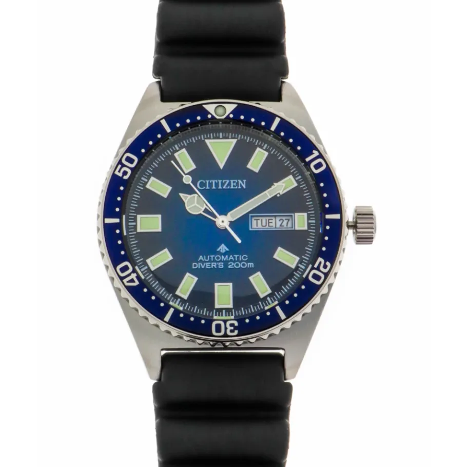 CITIZEN Duikershorloge met automatisch uurwerk en e wijzerplaat-Heren Horloges