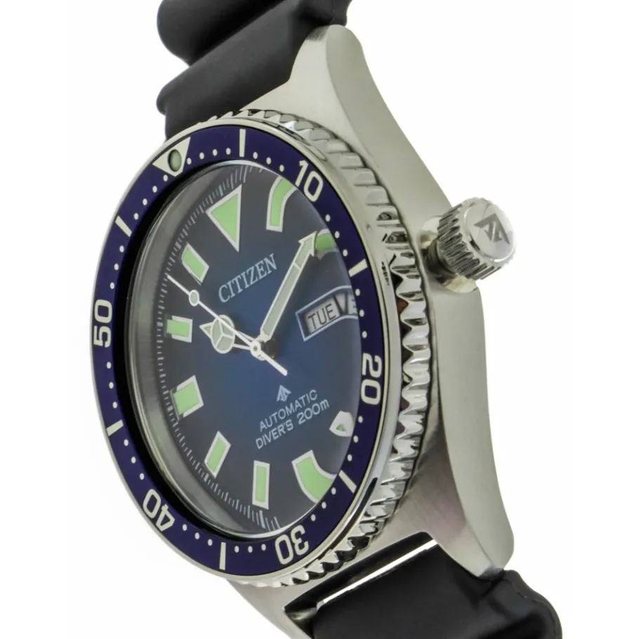 CITIZEN Duikershorloge met automatisch uurwerk en e wijzerplaat-Heren Horloges