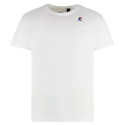K-Way Edouard Katoenen T-shirt met ronde hals-Heren Shirts