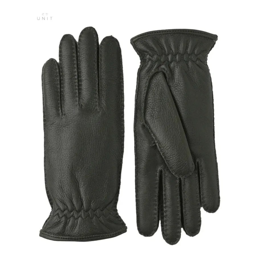 Hestra Elandenleren handschoenen met kasjmier voering-Heren Handschoenen