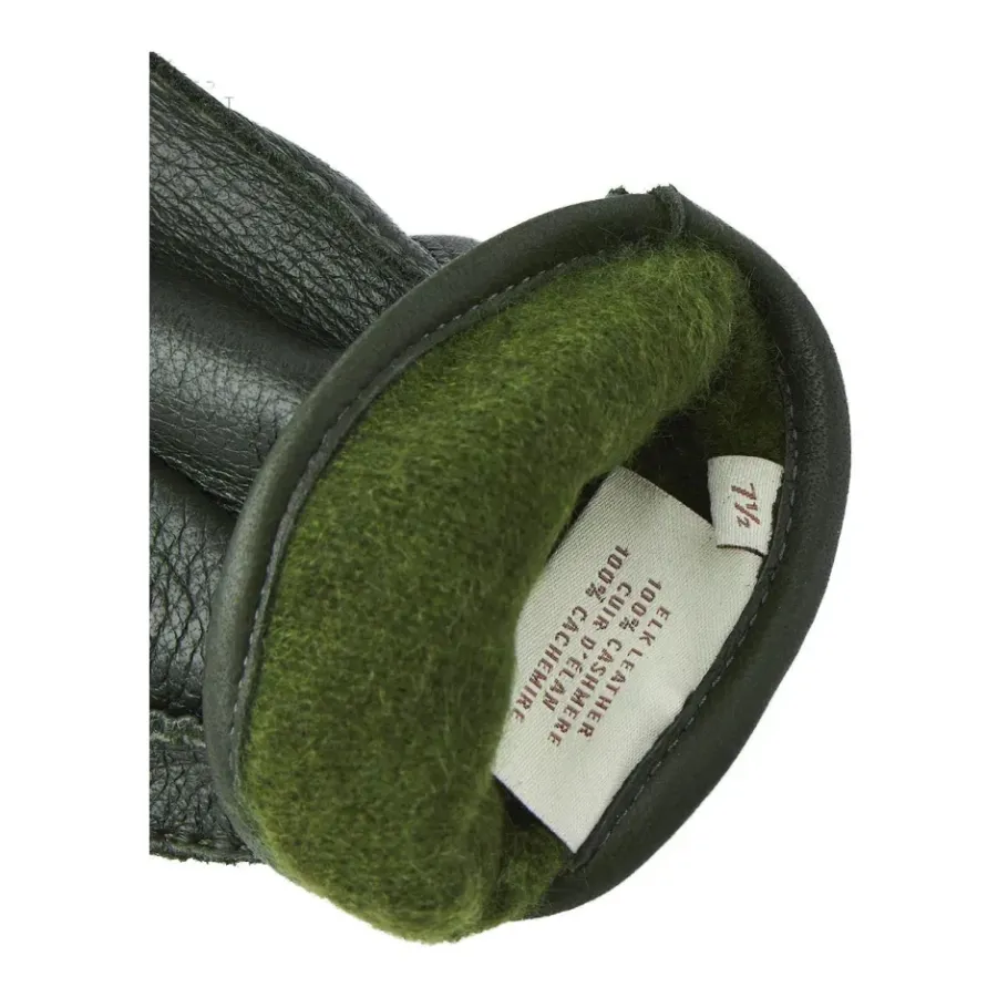 Hestra Elandenleren handschoenen met kasjmier voering-Heren Handschoenen