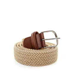 Anderson's Elastische Riem met Lederen Details-Heren Riemen