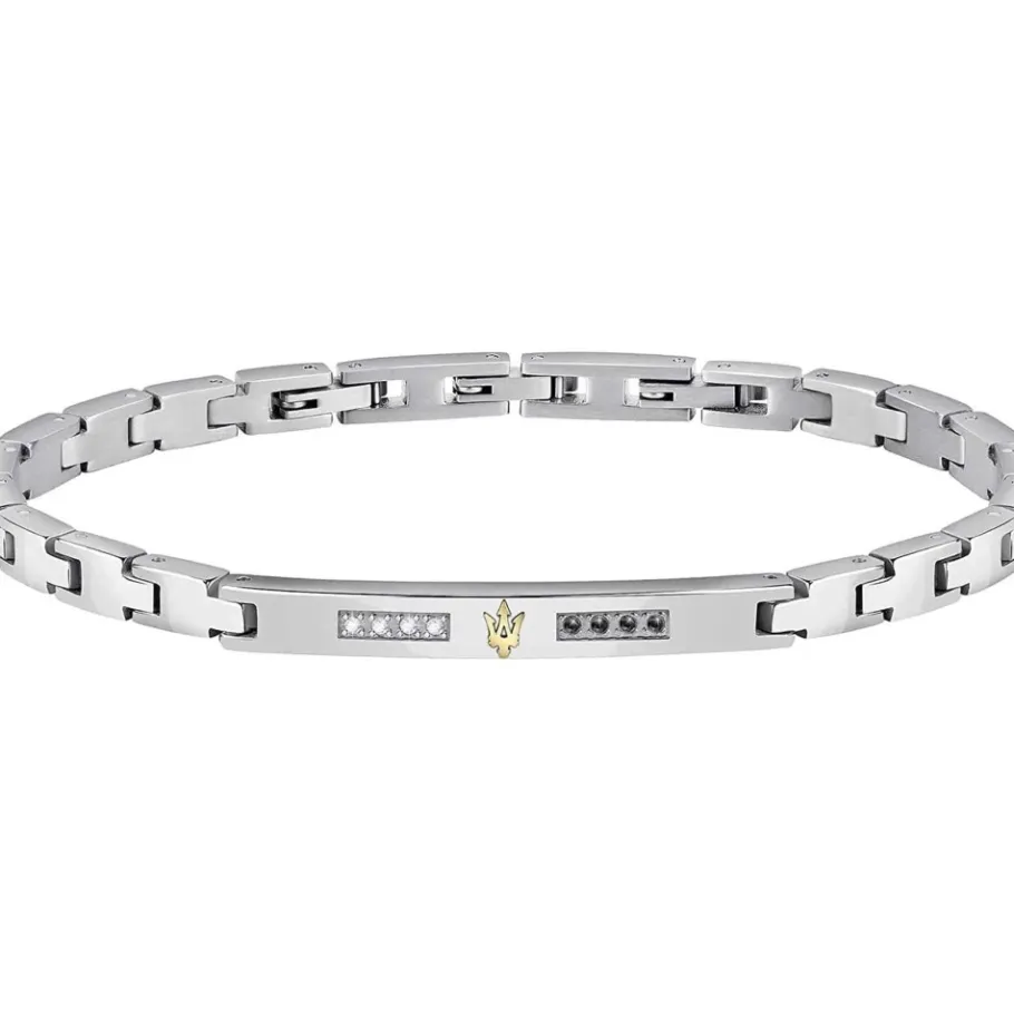 Maserati Elegant Heren Armbandhorloge van Roestvrij Staal-Heren Horloges