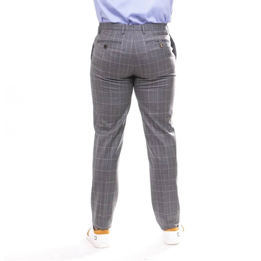 Etro Elegant Rome Dress in Grey-Heren Kostuums