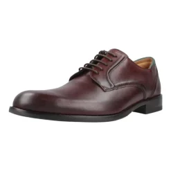 Clarks Elegante Business Schoenen met Veters-Heren Nette Schoenen