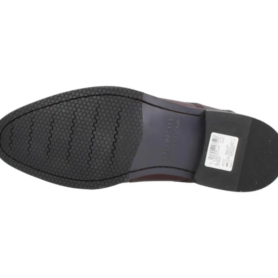 Clarks Elegante Business Schoenen met Veters-Heren Nette Schoenen