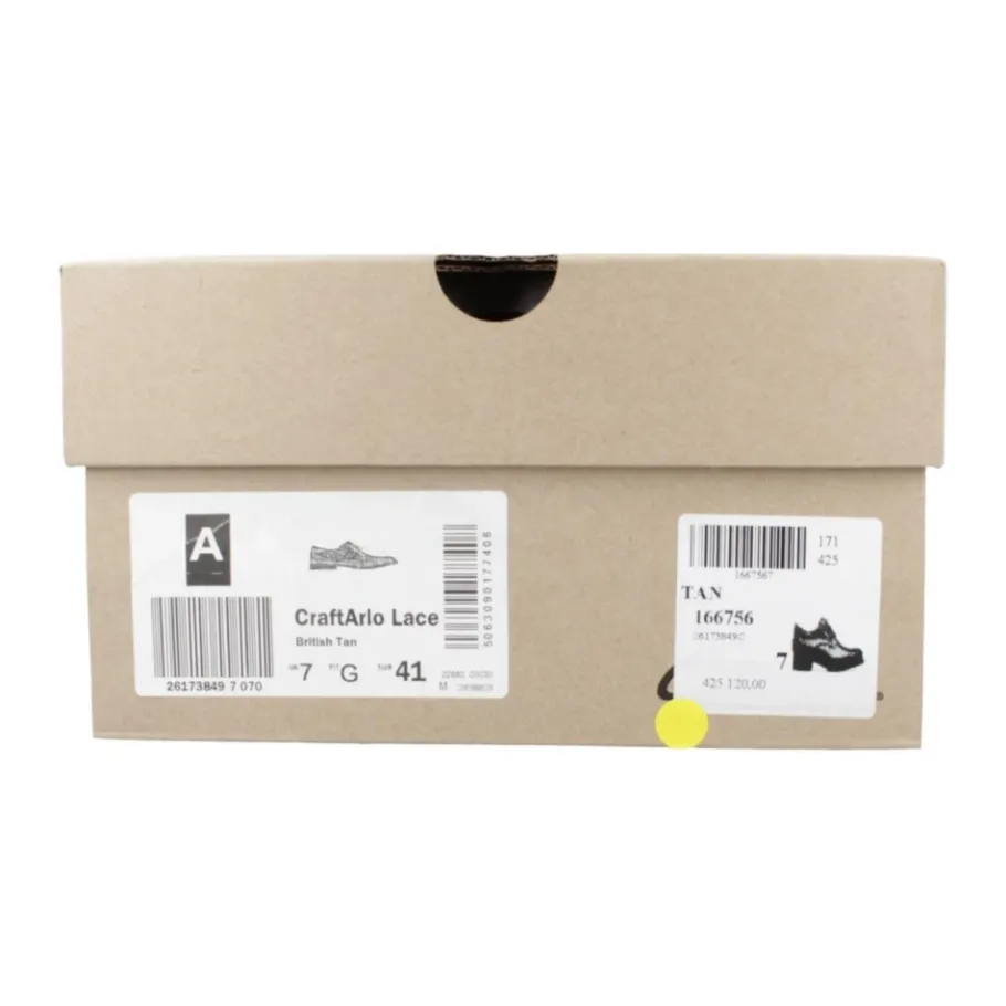 Clarks Elegante Business Schoenen met Veters-Heren Nette Schoenen