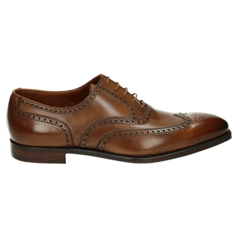 Crockett & Jones Elegante Cognac Business Schoenen-Heren Nette Schoenen