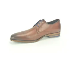 Floris van Bommel Elegante Geklede Schoenen in Cognac-Heren Nette Schoenen