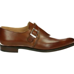 Crockett & Jones Elegante Monkton Business Schoenen in Cognac-Heren Nette Schoenen