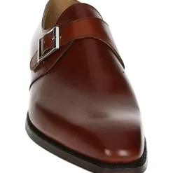Crockett & Jones Elegante Monkton Business Schoenen in Cognac-Heren Nette Schoenen